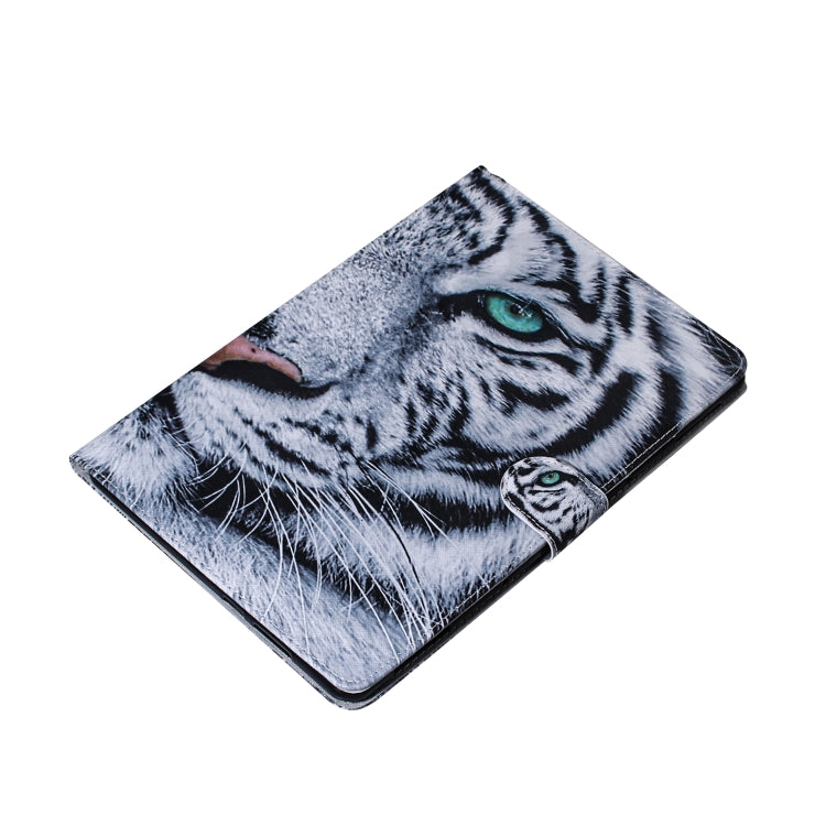 Tiger Pattern Horizontal Flip Leather Case for Galaxy Tab A 8 (2019) / P200 / P205, with Holder & Card Slot & Wallet by bashfashion