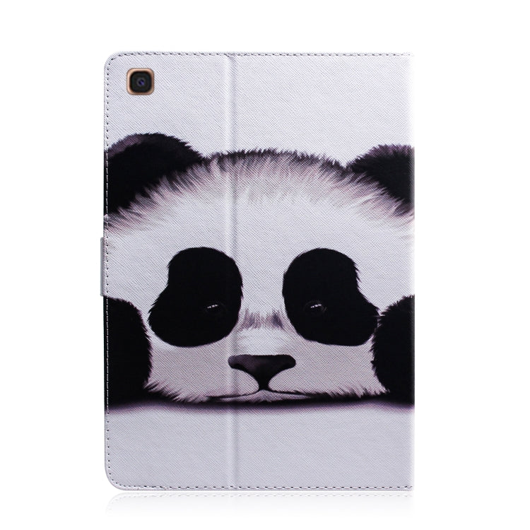 Panda Pattern Horizontal Flip Leather Case for Galaxy Tab S5E T720 / T725, with Holder & Card Slot & Wallet by bashfashion