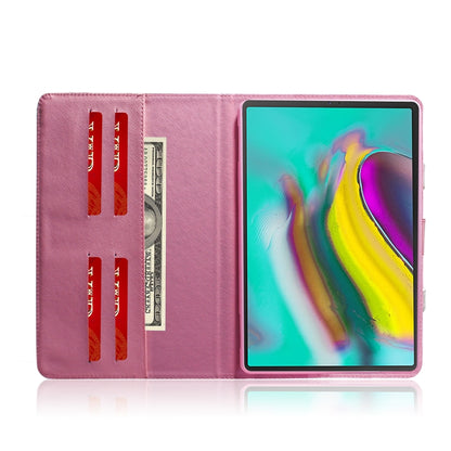 Magnolia Pattern Horizontal Flip Leather Case for Galaxy Tab S5E 10.5 T720 / T725, with Holder & Card Slot & Wallet by bashfashion