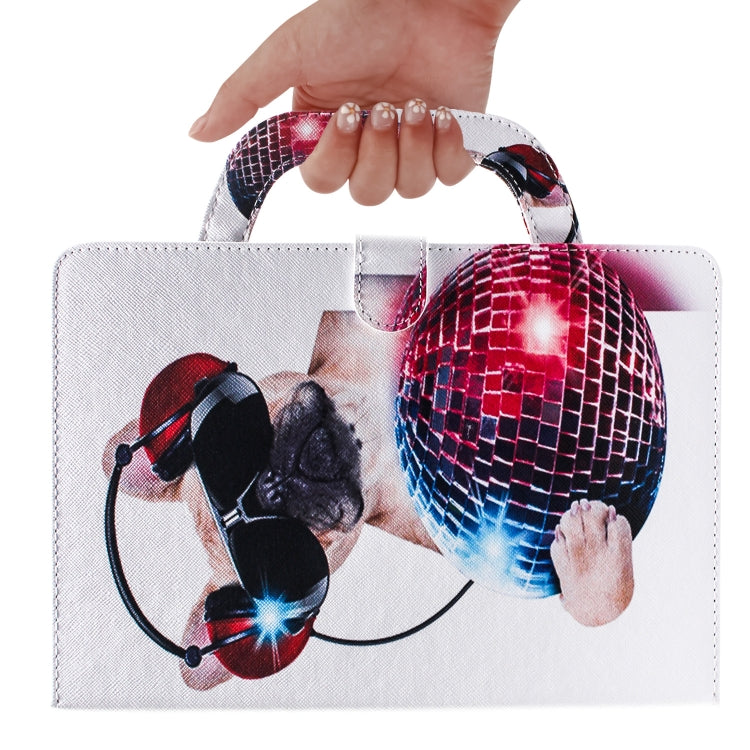 Fashion Dog Pattern Horizontal Flip Leather Case for Galaxy Tab S5E 10.5 T720 / T725, with Holder & Card Slot & Wallet by bashfashion