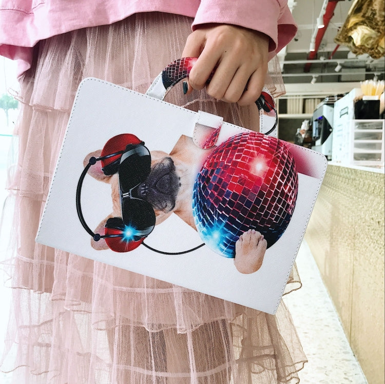 Fashion Dog Pattern Horizontal Flip Leather Case for Galaxy Tab S5E 10.5 T720 / T725, with Holder & Card Slot & Wallet by bashfashion