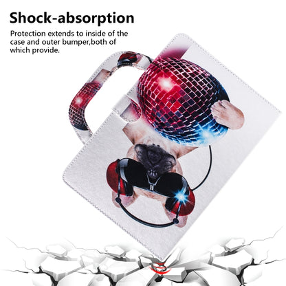 Fashion Dog Pattern Horizontal Flip Leather Case for Galaxy Tab A 8 (2019) / P200 / P205, with Holder & Card Slot & Wallet by bashfashion