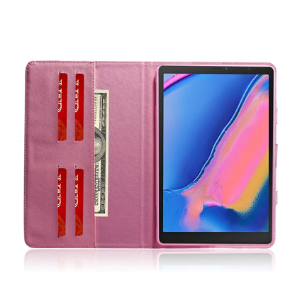 Magnolia Pattern Horizontal Flip Leather Case for Galaxy Tab A 8 (2019) / P200 / P205, with Holder & Card Slot & Wallet by bashfashion