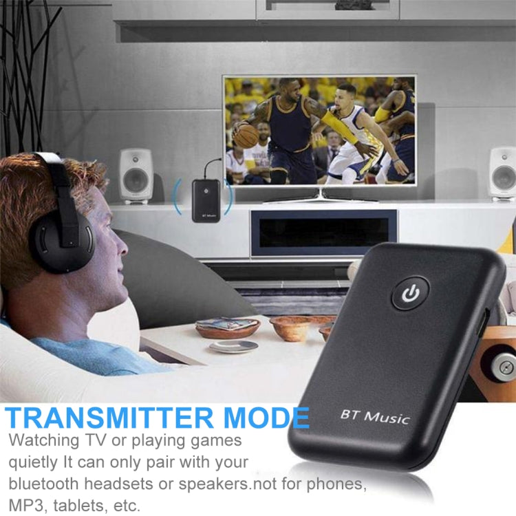 YPF-03 2 in 1 Bluetooth 4.2 Transmitter & Receiver 3.5mm Wireless Audio Adapter, Transmission Distance: 20m, For PC, TV, Home Stereo, Phone by bashfashion