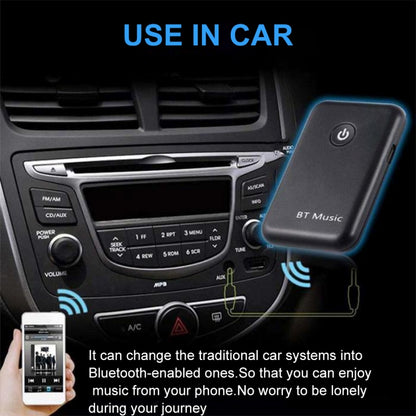 YPF-03 2 in 1 Bluetooth 4.2 Transmitter & Receiver 3.5mm Wireless Audio Adapter, Transmission Distance: 20m, For PC, TV, Home Stereo, Phone by bashfashion