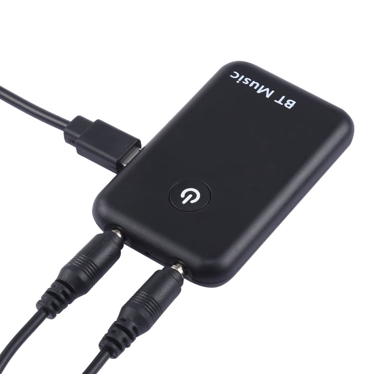 YPF-03 2 in 1 Bluetooth 4.2 Transmitter & Receiver 3.5mm Wireless Audio Adapter, Transmission Distance: 20m, For PC, TV, Home Stereo, Phone by bashfashion
