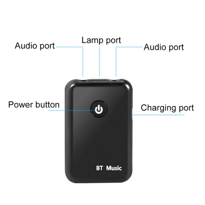 YPF-03 2 in 1 Bluetooth 4.2 Transmitter & Receiver 3.5mm Wireless Audio Adapter, Transmission Distance: 20m, For PC, TV, Home Stereo, Phone by bashfashion