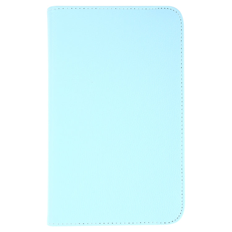 Litchi Texture Horizontal Flip 360 Degrees Rotation Leather Case for Galaxy Tab A 8 (2019) / P200 / P205, with Holder (Sky Blue) by bashfashion