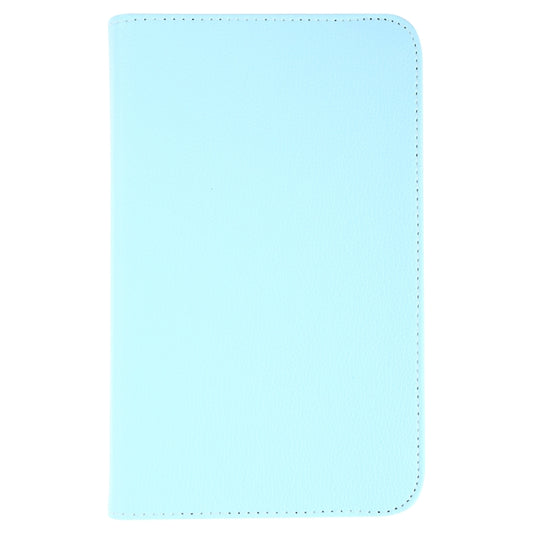 Litchi Texture Horizontal Flip 360 Degrees Rotation Leather Case for Galaxy Tab A 8 (2019) / P200 / P205, with Holder (Sky Blue) by bashfashion