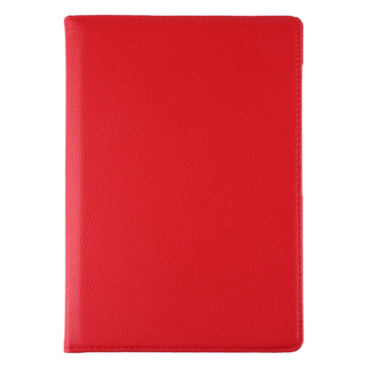 Litchi Texture Horizontal Flip 360 Degrees Rotation Leather Case for Galaxy Tab S5e 10.5 T720 / T725, with Holder (Red) by bashfashion