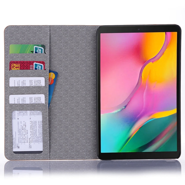 Map Texture Horizontal Flip Leather Case for Galaxy Tab A 8 (2019) P200 / P205, with Holder & Card Slots & Wallet, Random Texture Delivery by bashfashion
