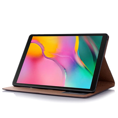 Retro Book Style Horizontal Flip Leather Case for Galaxy Tab S5e 10.5 T720 / T725, with Holder & Card Slots & Wallet (Coffee) by bashfashion
