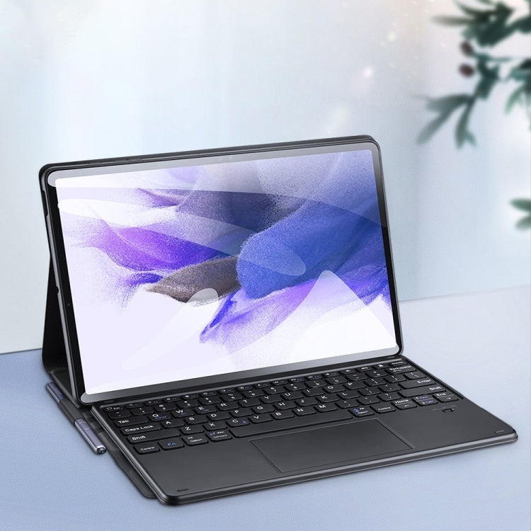 DUX DUCIS Detachable Bluetooth Keyboard Ultrathin Flip Leather Tablet Cas for Samsung Galaxy Tab S8 Plus (X800/X806) / S7 FE (T730/T733/T736B) / S7 Plus (T970/T976B) (Black) by DUX DUCIS