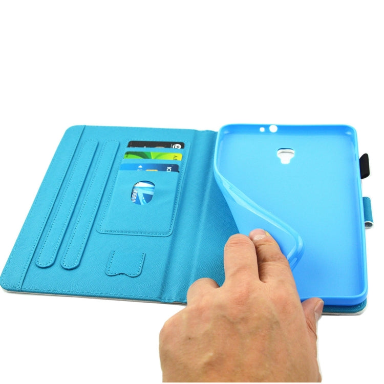 For Galaxy Tab A 8.0 / T380 & T385 Woods Pattern Horizontal Flip Leather Case with Holder & Card Slots by bashfashion