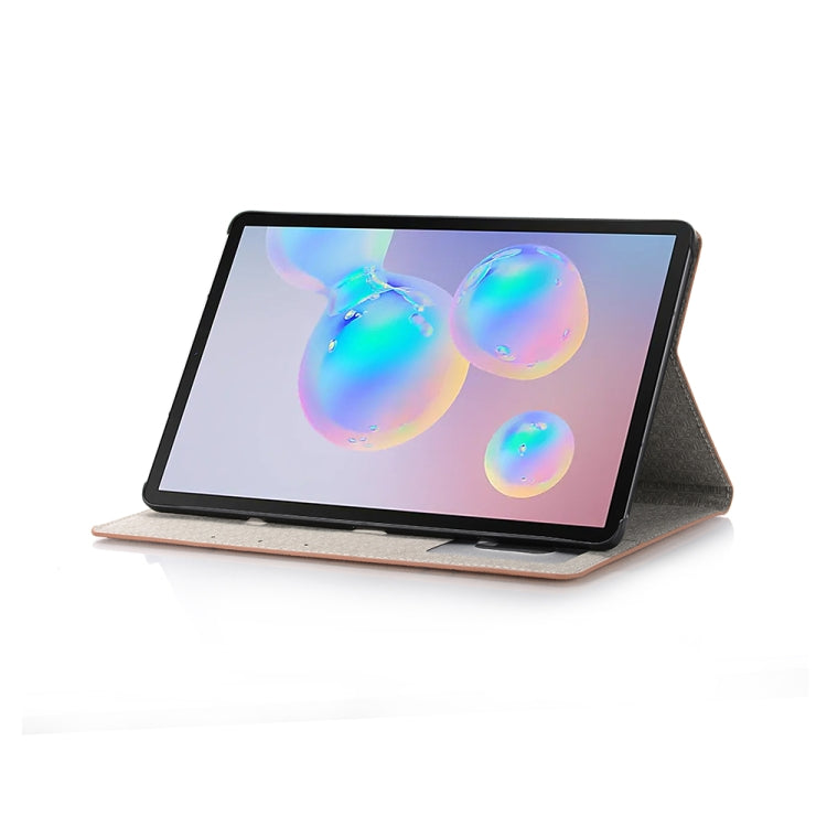 For Galaxy Tab S6 T860 / T865 Map Texture Horizontal Flip Leather Case with Holder & Card Slots & Wallet, Random Texture Delivery by bashfashion