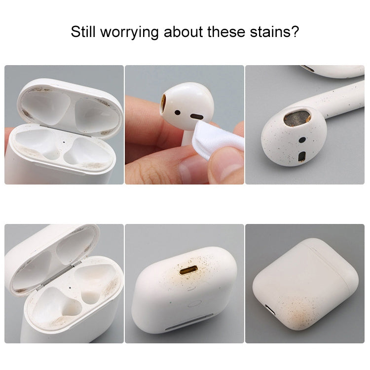 For Airpods Standard Version Wireless Earphone Charging Box Cleaning Tools Set by bashfashion