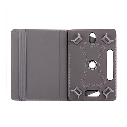 7 inch Tablets Leather Case Crazy Horse Texture 360 Degrees Rotation Protective Case Shell with Holder for Galaxy Tab A 7.0 (2016) / T280 & Tab 4 7.0 / T230 & Tab Q T2558, Colorfly G708, Asus ZenPad 7.0 Z370CG, Huawei MediaPad T1 7.0 / T1-701u(Black) by bashfashion