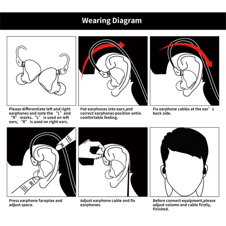 CVJ Liuli 3.5mm In-ear Wired Headphones,Length 2.5m (Red) by CVJ