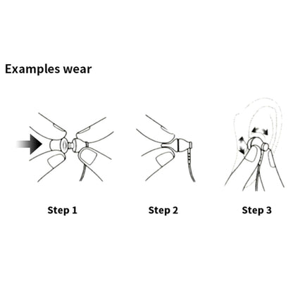 A Pair KZ Soft Memory Foam Earbuds For All In-Ear Earphone(Black) by KZ