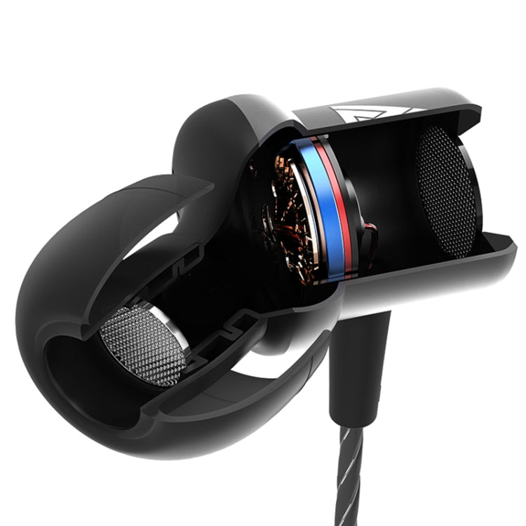 QKZ CK1 HIFI In-ear CNC Metal Carved Ear Shell Music Headphones by QKZ