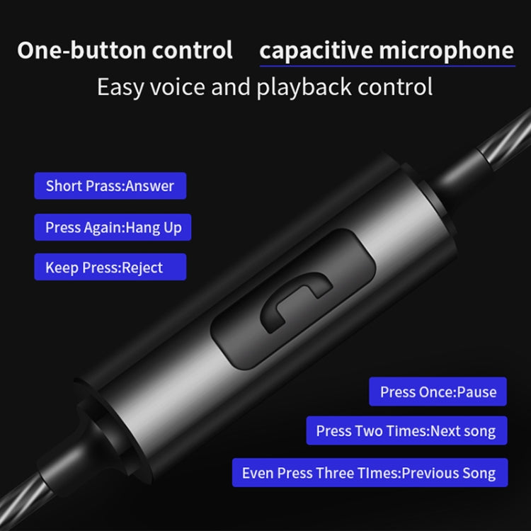 QKZ CK1 HIFI In-ear CNC Metal Carved Ear Shell Music Headphones by QKZ