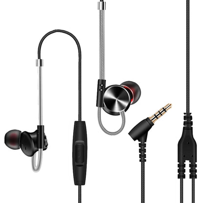 QKZ DM10 High-quality In-ear All-metal Sports Music Headphones, Microphone Version by QKZ