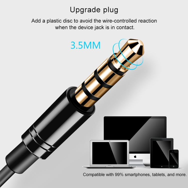 QKZ EQ1 CNC Metal Shark Fin Headphones Sports Music Headphones, Microphone Version (Grey) by QKZ