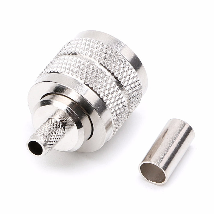 10 PCS UHF Male PL259 Plug Crimp Connector Adapter for RG58 RG142 / 3D-FB by bashfashion