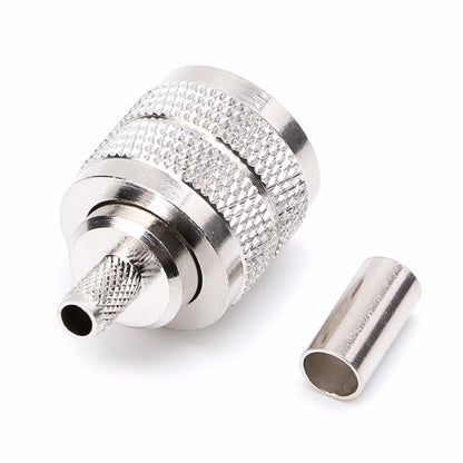 10 PCS UHF Male PL259 Plug Crimp Connector Adapter for RG58 RG142 / 3D-FB by bashfashion
