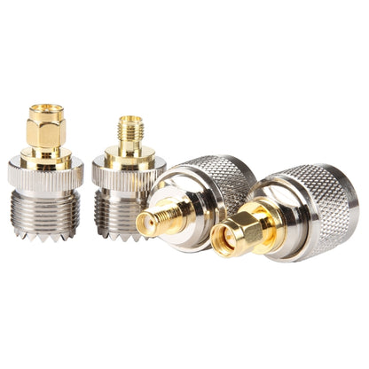 4 in 1 UHF To SMA RF Coaxial Connector Adapter by bashfashion