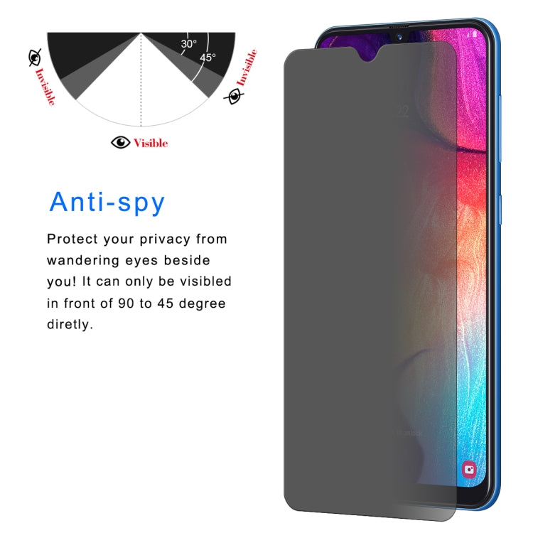 ENKAY Hat-Prince 0.26mm 9H 2.5D Privacy Anti-glare Tempered Glass Film for Galaxy A30 / A50 by ENKAY