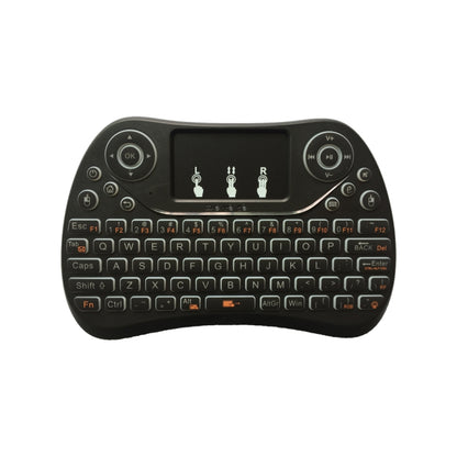 I8 Max 2.4GHz Mini Wireless Keyboard with Touchpad Rechargeable Fly Air Mouse Smart Game 7-color Backlit by bashfashion