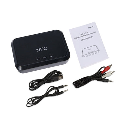 B10 NFC Desktop Bluetooth Music Receiver 4.1 Bluetooth Adapter USB Drive Reads Bluetooth Speaker by bashfashion