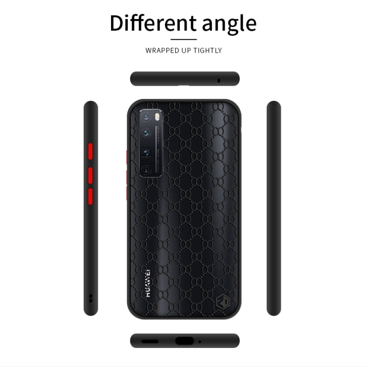 For Huawei nova7 Pro PINWUYO Series 2 Generation PC + TPU Waterproof and Anti-drop All-inclusive Protective Case(Red) by PINWUYO