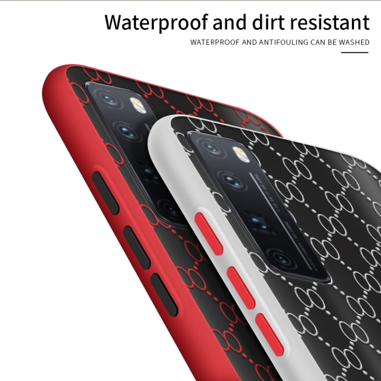 For Huawei nova7 Pro PINWUYO Series 2 Generation PC + TPU Waterproof and Anti-drop All-inclusive Protective Case(Red) by PINWUYO