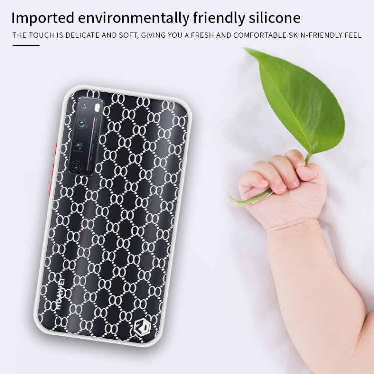 For Huawei nova7 Pro PINWUYO Series 2 Generation PC + TPU Waterproof and Anti-drop All-inclusive Protective Case(Red) by PINWUYO