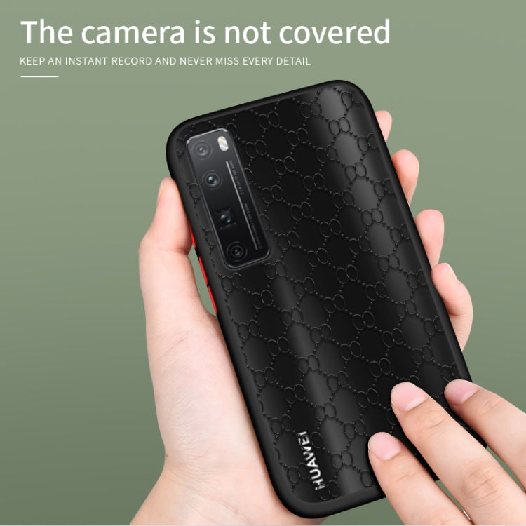 For Huawei nova7 Pro PINWUYO Series 2 Generation PC + TPU Waterproof and Anti-drop All-inclusive Protective Case(Red) by PINWUYO