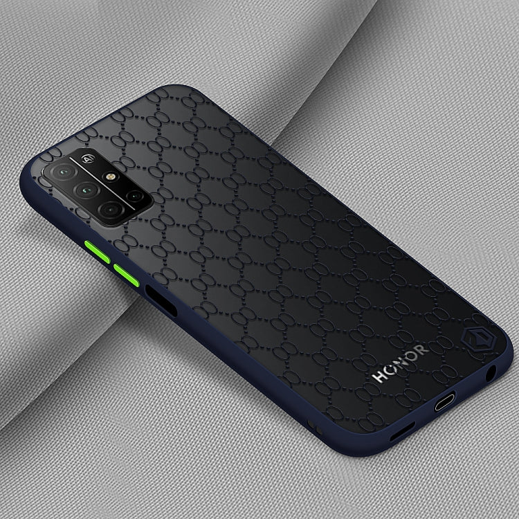 For Huawei Honor 30S PINWUYO Series 2 Generation PC + TPU Waterproof and Anti-drop All-inclusive Protective Case(Blue) by PINWUYO