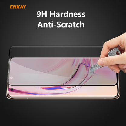 For Xiaomi Mi 10 / Mi 10 Pro ENKAY Hat-Prince 0.26mm 9H 3D Curved Heat Bending Privacy Anti-spy Full Screen Tempered Glass Film by ENKAY