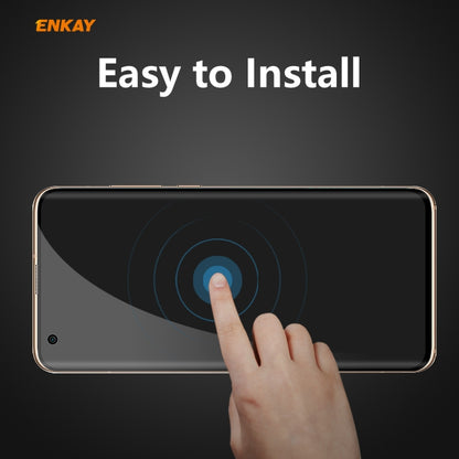 For Xiaomi Mi 10 / Mi 10 Pro ENKAY Hat-Prince 0.26mm 9H 3D Curved Heat Bending Privacy Anti-spy Full Screen Tempered Glass Film by ENKAY