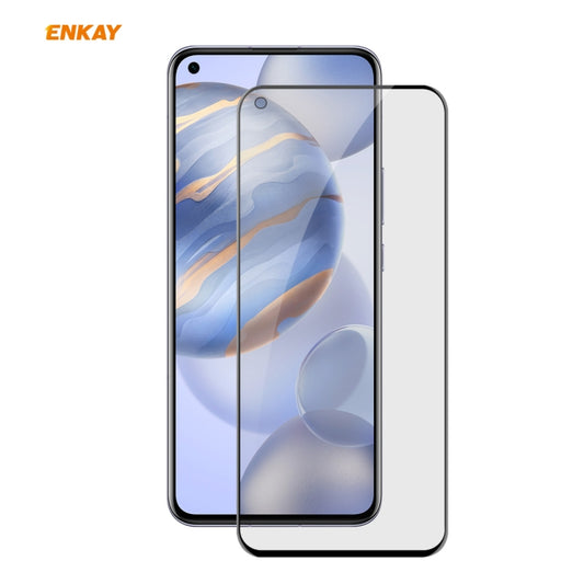 For Huawei Honor 30 ENKAY Hat-Prince 0.26mm 9H 6D Privacy Anti-spy Full Screen Tempered Glass Film by ENKAY