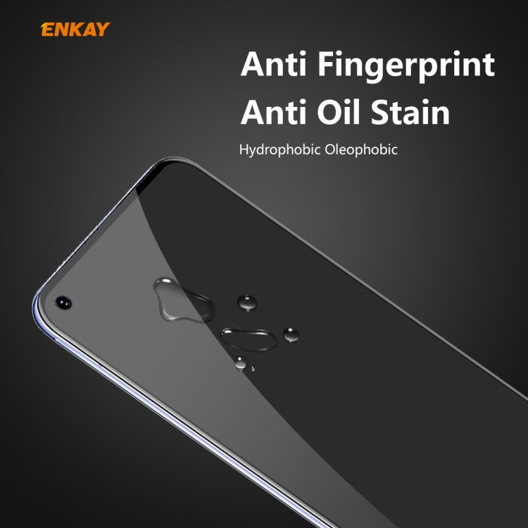 For Huawei NOVA 7 ENKAY Hat-Prince 0.26mm 9H 6D Privacy Anti-spy Full Screen Tempered Glass Film by ENKAY