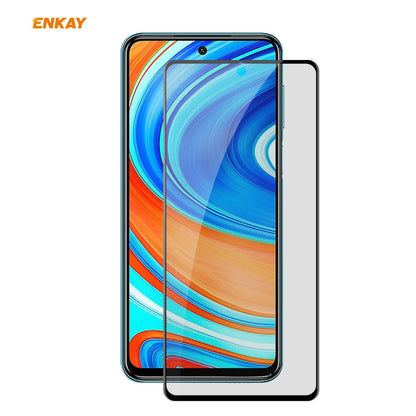 For Redmi Note 9S / Note 9 Pro ENKAY Hat-Prince 0.26mm 9H 6D Privacy Anti-spy Full Screen Tempered Glass Film by ENKAY
