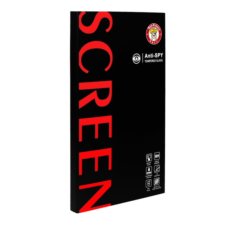 For Samsung Galaxy A71 ENKAY Hat-Prince 0.26mm 9H 6D Privacy Anti-spy Full Screen Tempered Glass Film by ENKAY