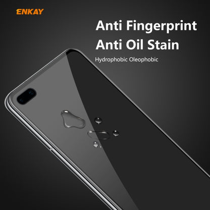 For HUAWEI P40 ENKAY Hat-Prince 0.26mm 9H 6D Privacy Anti-spy Full Screen Tempered Glass Film by ENKAY