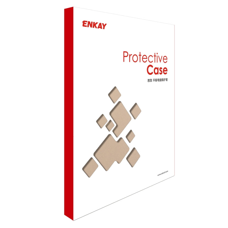 For Samsung Galaxy Tab S6 Lite P610 / P615 / Tab S6 Lite 2022 / P613 / P619 ENKAY Elastic Leather Tablet Case with Holder(Black) by ENKAY