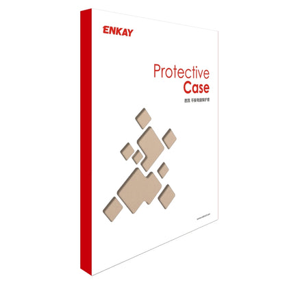 For Samsung Galaxy Tab S6 Lite P610 / P615 / Tab S6 Lite 2022 / P613 / P619 ENKAY Elastic Leather Tablet Case with Holder(Pink) by ENKAY