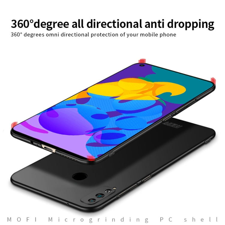 For Huawei Honor Play 4T MOFI Frosted PC Ultra-thin Hard Case(Rose gold) by MOFI