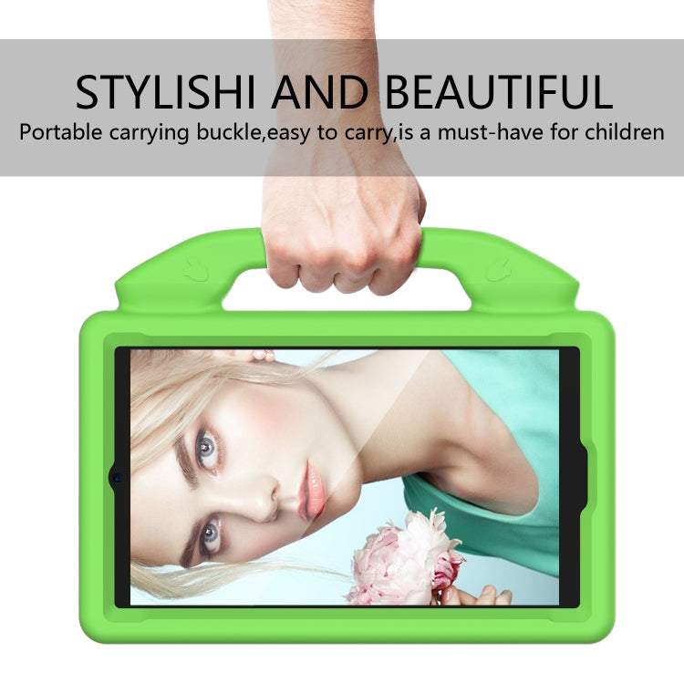 For Samsung Galaxy Tab A 8.4 2020 EVA Tablet Shockproof Case with Thumb Bracket(Green) by bashfashion