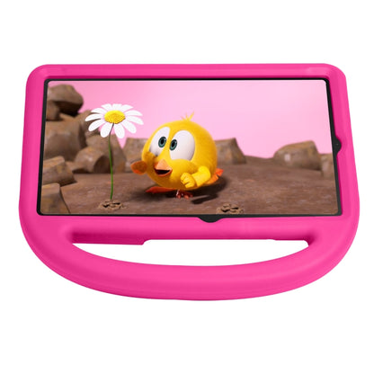 For Samsung Galaxy Tab S6 Lite P610 Sparrow Style EVA Children Tablet Case(RoseRed) by bashfashion